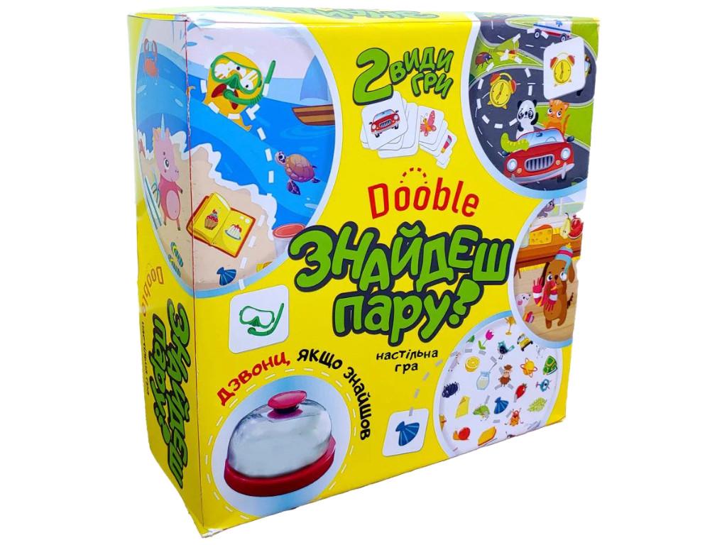 Настольная игра Strateg Dooble Найдешь пару 30221 (49162)