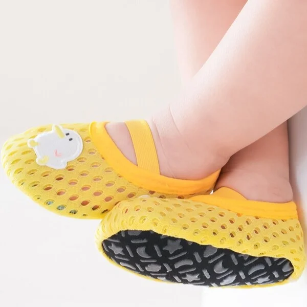 Тапочки для малышей на стопу 11,5 см 2 пары Желтый/Голубой (C00861) - фото 7 Тапочки для малышей на стопу 11,5 см 2 пары Желтый/Голубой (C00861) - фото 7