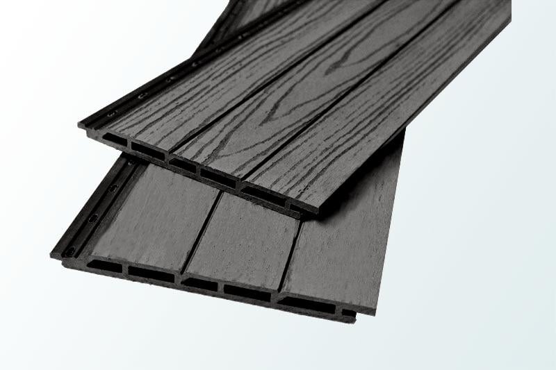 Доска фасадная из ДПК Tardex 191х16х2200 мм Антрацит (28780631) Доска фасадная из ДПК Tardex 191х16х2200 мм Антрацит (28780631)