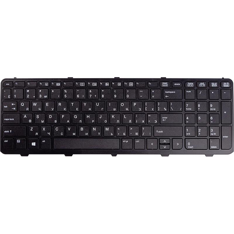 Клавиатура Power для ноутбука HP Probook 450 450 G1 455 черный фрейм Черный