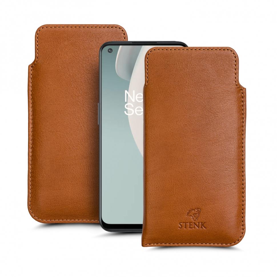 Футляр Stenk Elegance для OnePlus Nord N100 Camel (67946)