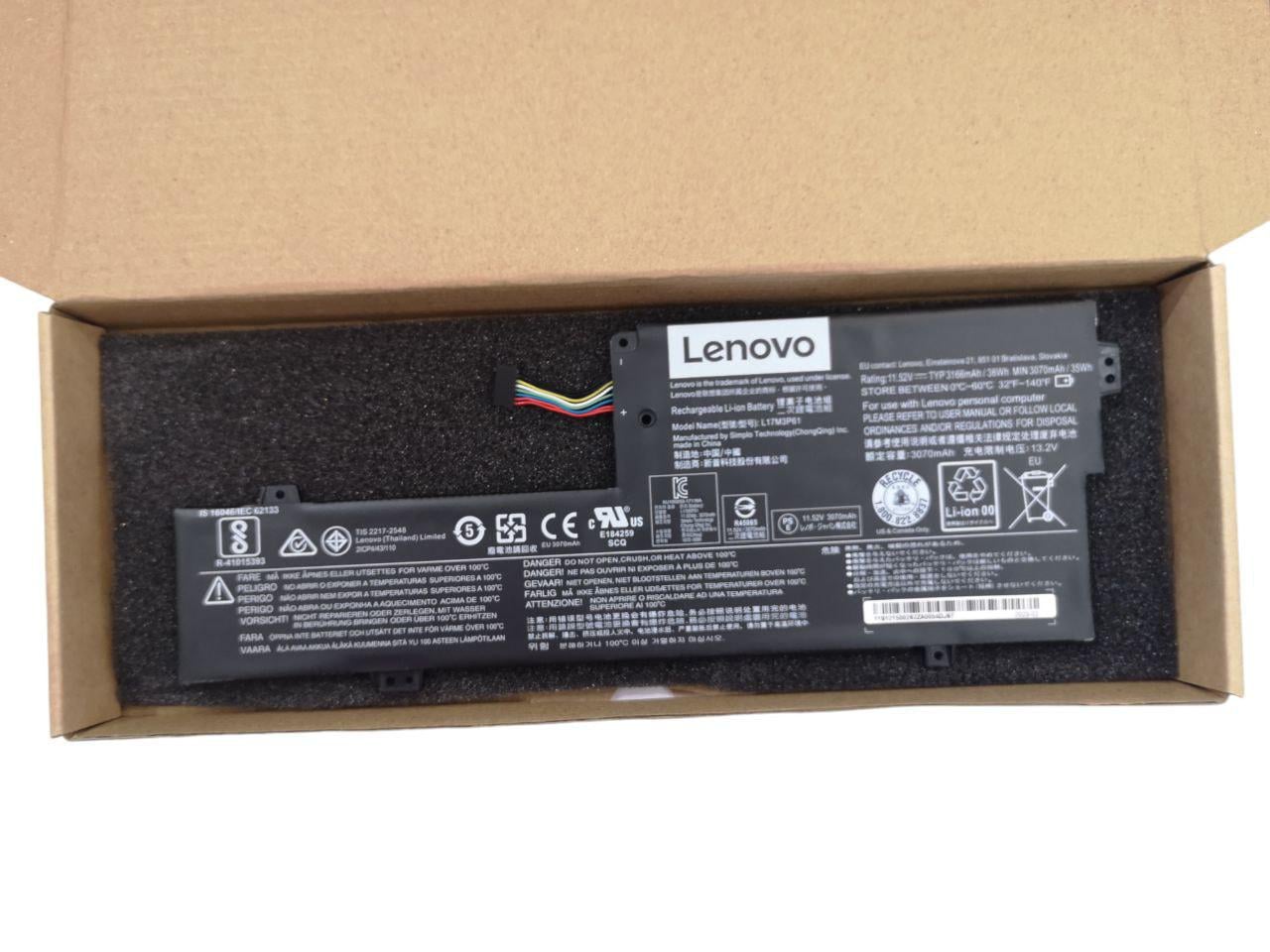 Акумулятор для Lenovo Yoga 720-12IKB/L17L3P61/L17M3P61/L17C3P61 3166 mAh 36Wh Type-2 (23464693)
