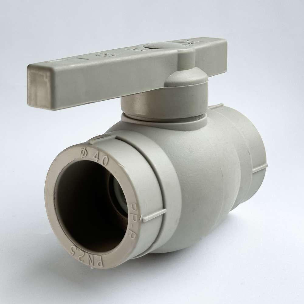 Кран SANTAN шаровой d 40 PP-R (29921207)