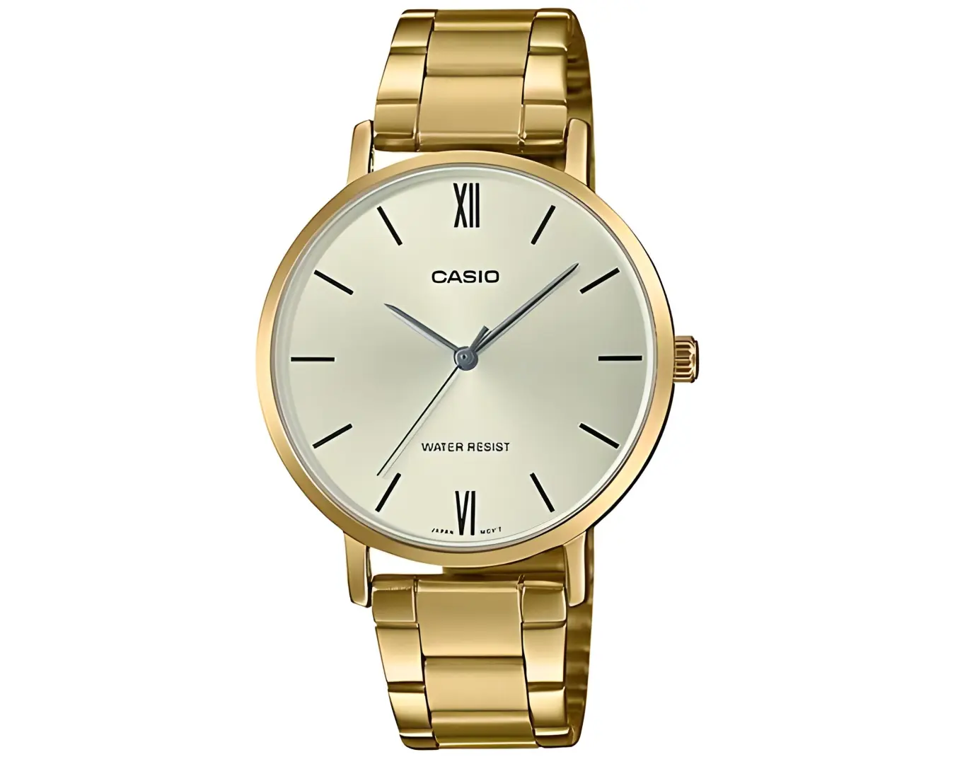 Наручные часы женские Casio LTP-VT01G-1BUDF d 34 мм Золотой (2521482569)