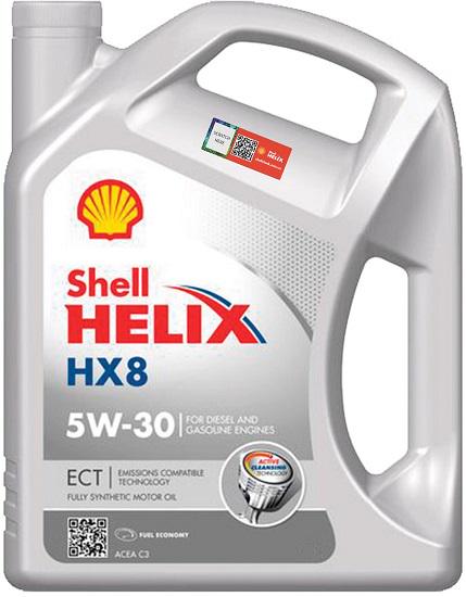 Мастило моторне Shell Helix ECT HX8 5W-30 5 л (712)
