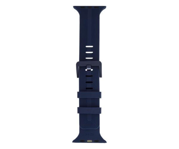 Ремешок Silicone Shine для Apple Watch 42/44/45/49 мм Midnight Blue