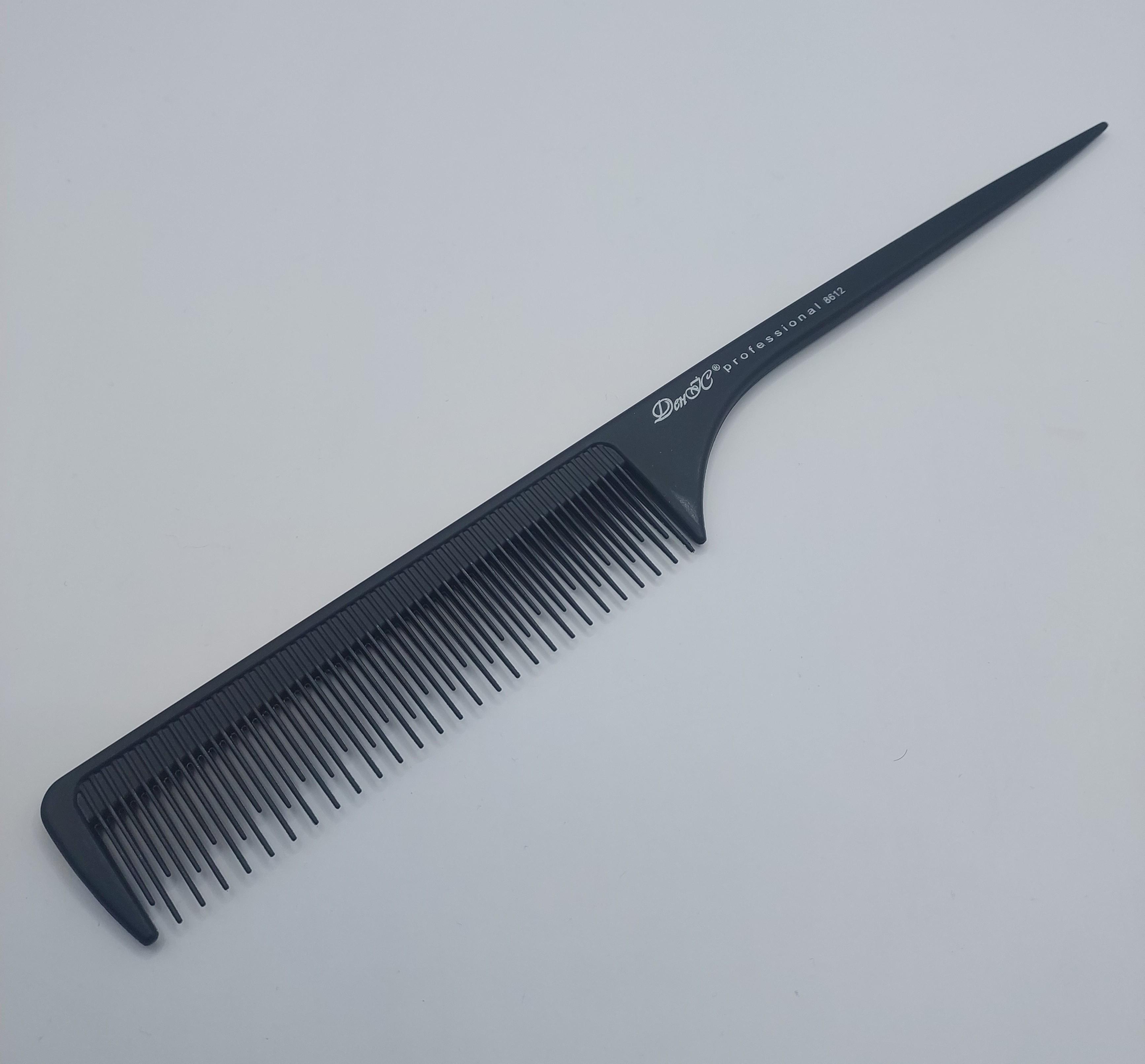 Гребінець перукарський ДенІС professional з хвостиком 8612 різні зубці (1453070003)
