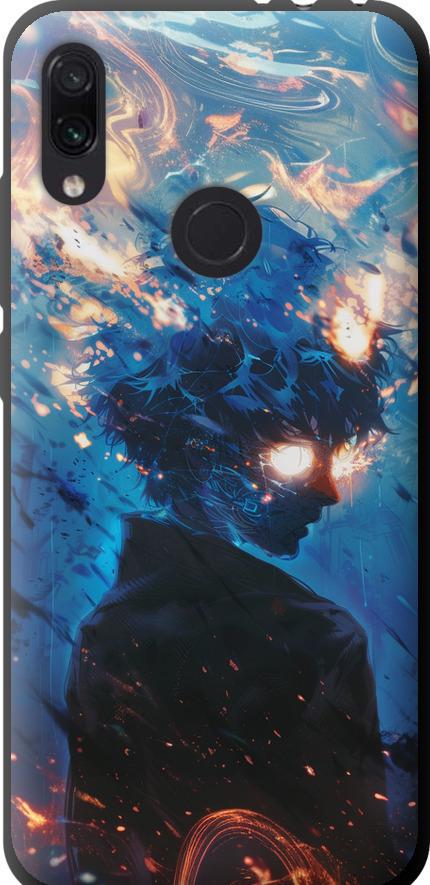 Чехол на Xiaomi Redmi Note 7 Сатору Годжо (6129b-1639-42517)