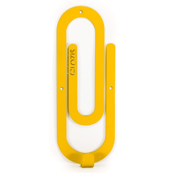 Крючок настенный Glozis Clip Yellow H-010 26х10 см