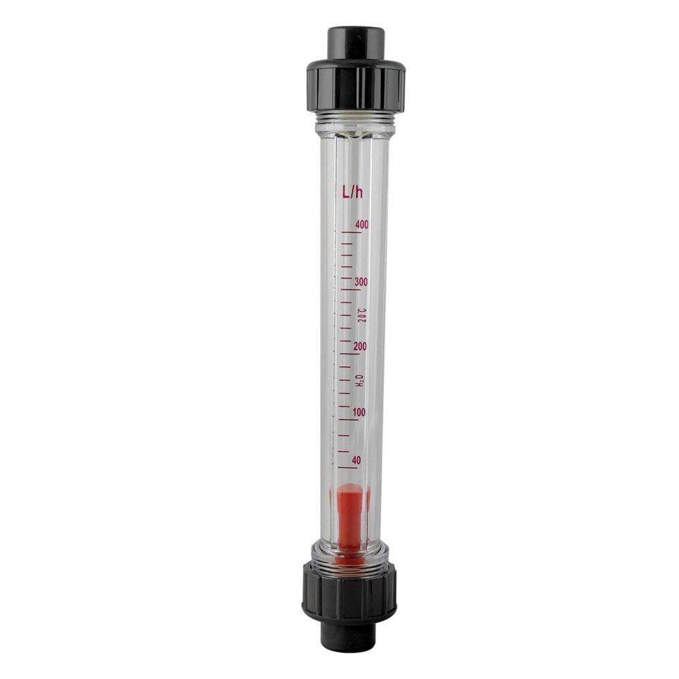 Ротаметр длинный Raifil LZS-15 40-400 L/H 1/2" клеевое соединение (66778802721)