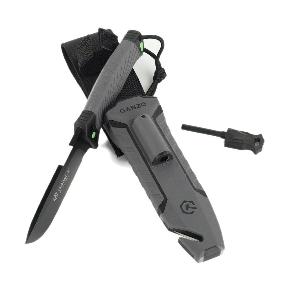 Ніж мисливський туристичний Ganzo G8012V2-GY Сірий (160161) - фото 3