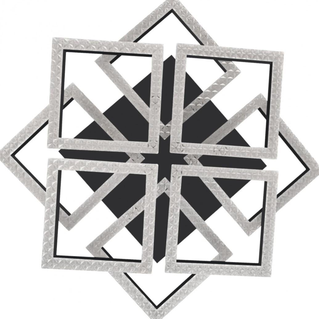 LED-люстра CT-S-138-BK с пультом ДУ 138 Вт 3000-6000К 300-11040 Lm Черный (V6919120233196)