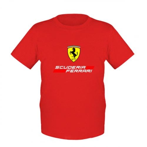 Футболка дитяча Scuderia Ferrari 164 см Червоний (18646329-3-209152-XL)