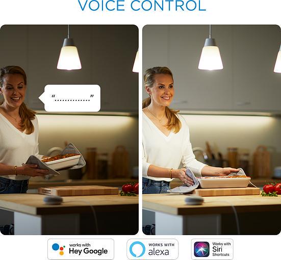 Лампа умная WiZ E14 4,9W 40W 400Lm C37 2700-6500K Wi-Fi (ERC-929002448702) - фото 8