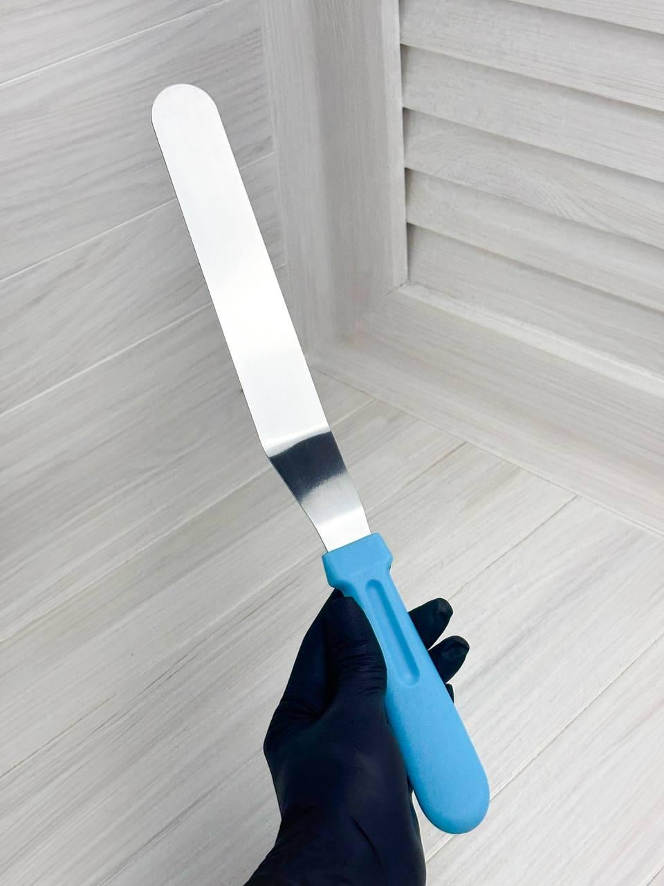 Шпатель нержавіючий кондитерський №2 15,5 см (12717)