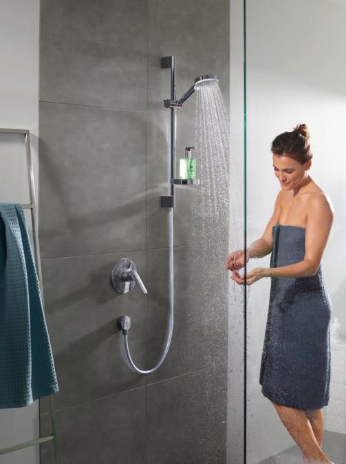 Душевой комплект Hansgrohe CROMETTA VARIO 26553400 со штангой Хром (111983) - фото 3