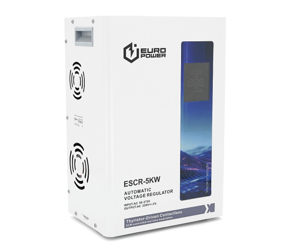 Стабилизатор напряжения тиристорный Europower ESCR-5KW LCD (3214814993)