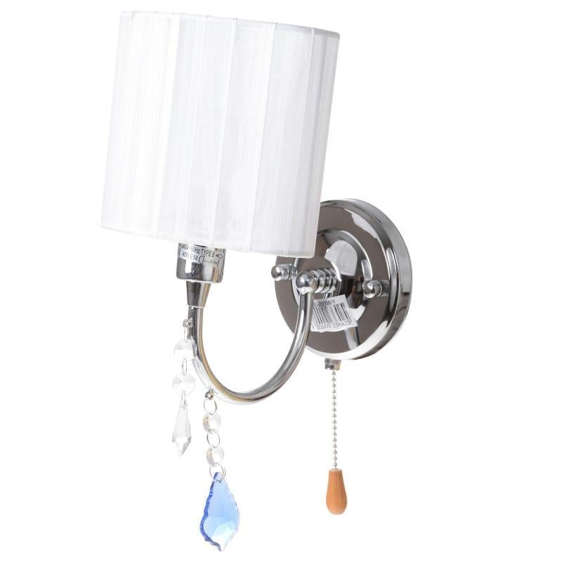 Бра с абажуром настенное накладное Brille BL-093W/1 с выключателем