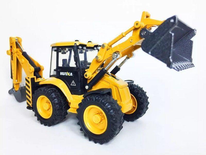 Машинка-экскаватор Hui Na Toys металлический (1704) - фото 2 Машинка-экскаватор Hui Na Toys металлический (1704) - фото 2