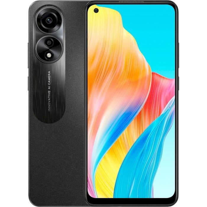 Смартфон OPPO A78 8/128GB Black (48143)