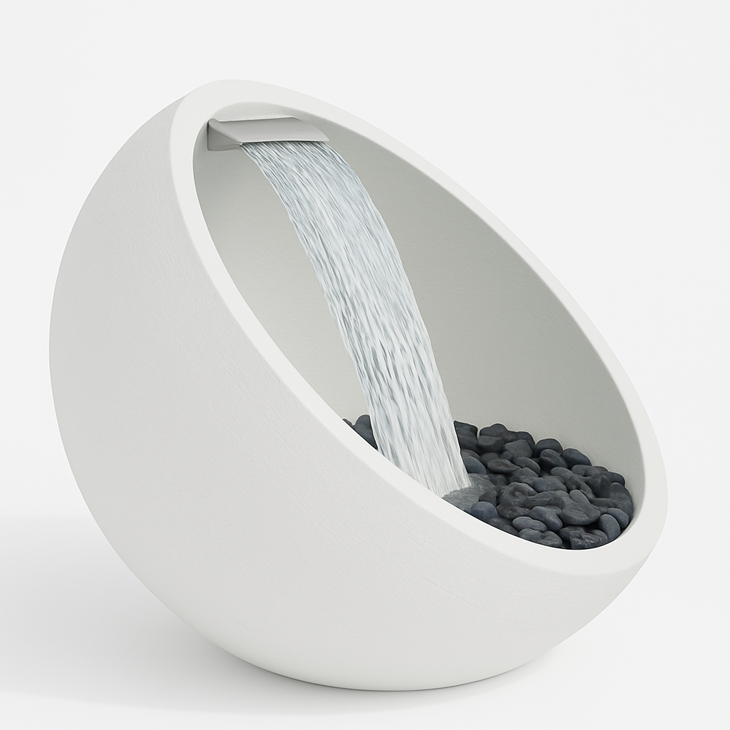 Фонтан бетонный садовый Velamo для сада/террасы/двора 1000x870 мм (26216177)