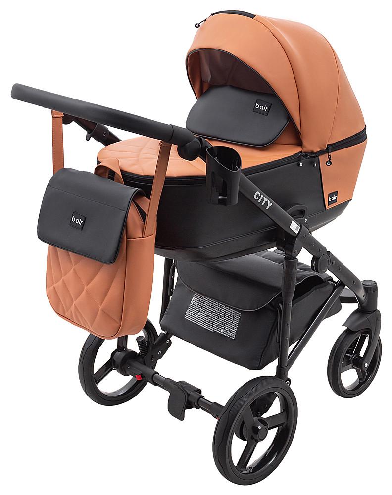 Коляска 2в1 Bair City ECO 38 Карамель/Черный (626209) Коляска 2в1 Bair City ECO 38 Карамель/Черный (626209)