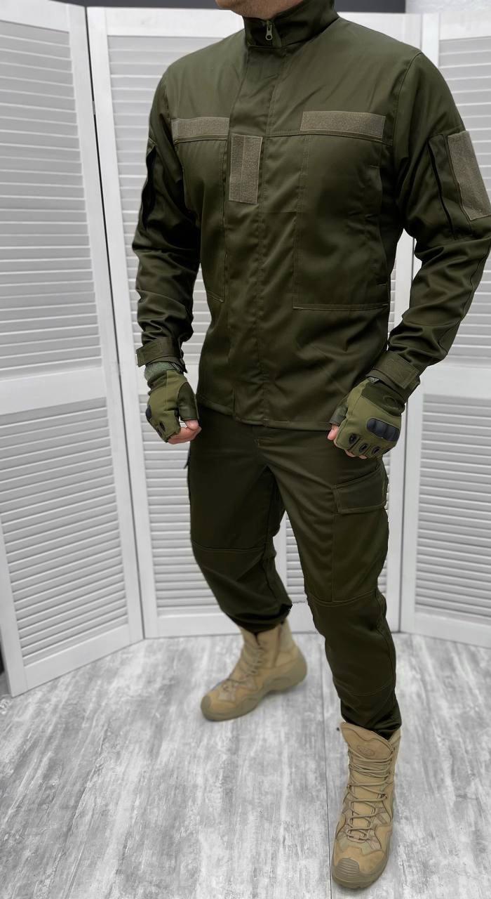 Костюм куртка + штани L Хакі