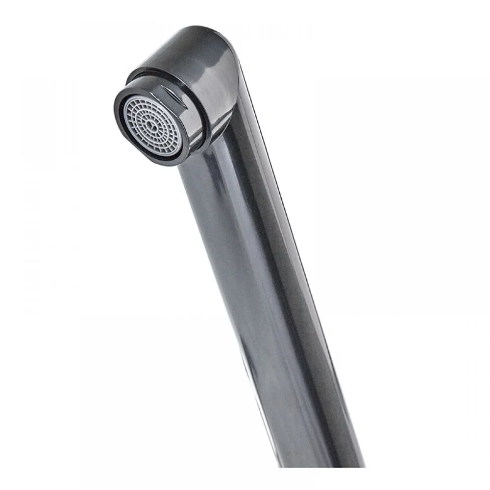 Смеситель для ванной PLAMIX Sirius-140 со шлангом и лейкой Black (PM0638) - фото 3 Смеситель для ванной PLAMIX Sirius-140 со шлангом и лейкой Black (PM0638) - фото 3