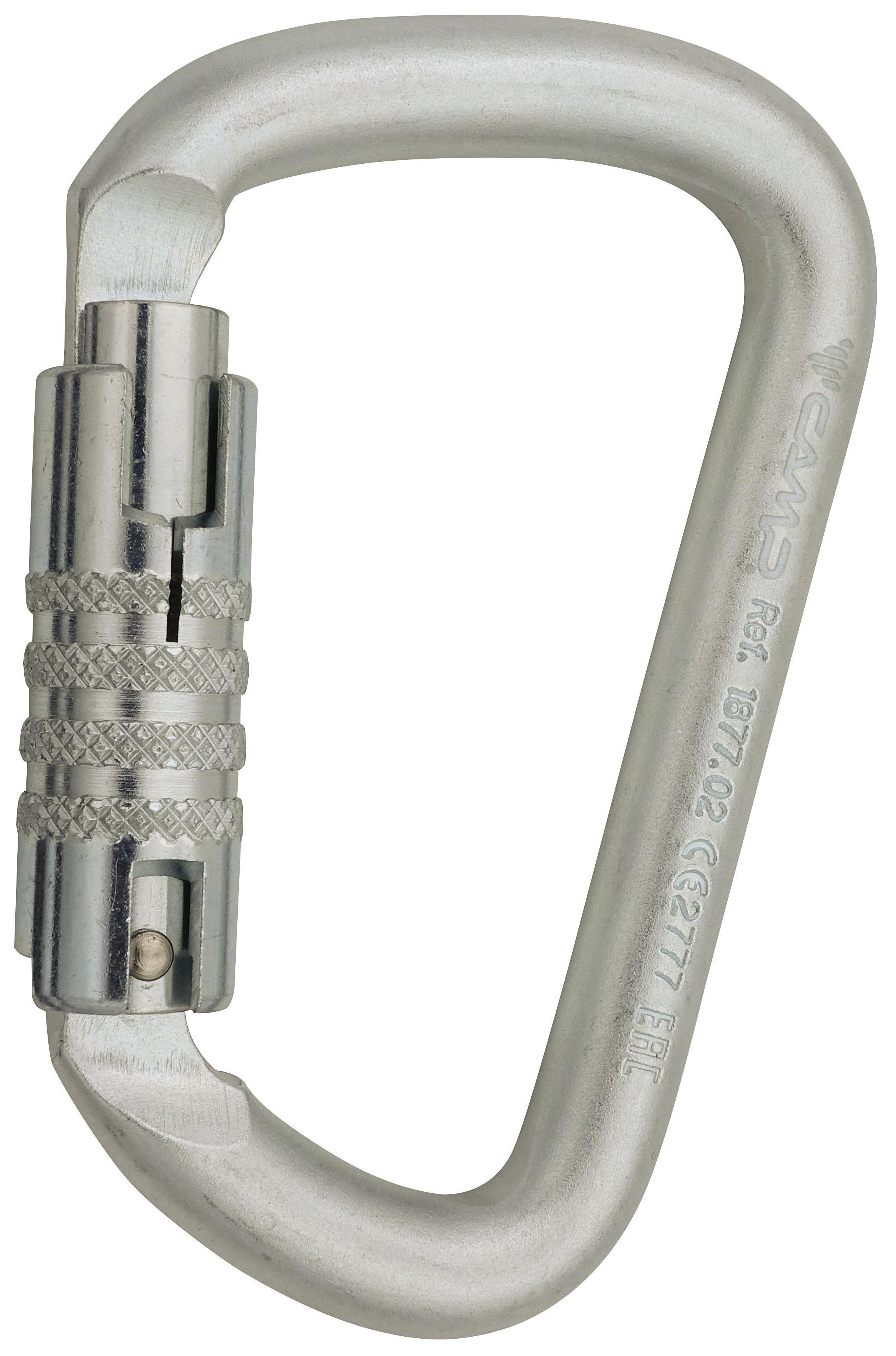 Карабин стальной CAMP D PRO 3LOCK (187702)