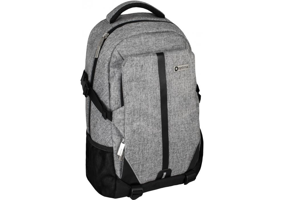 Рюкзак Optima 36х29х11 см 16-25 л Серый (O97472)