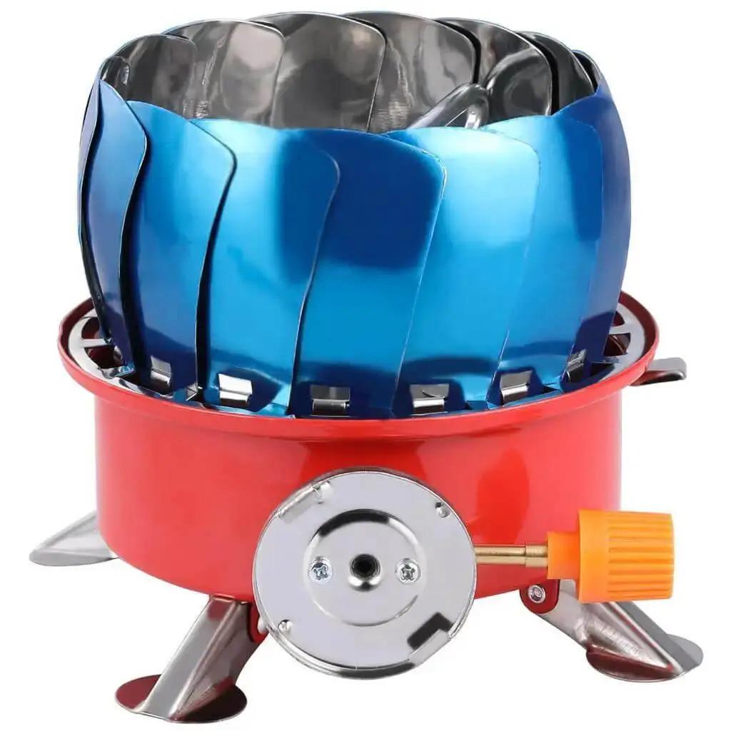 Газовий пальник Moonhill Windproof Camping stove CS-102 з чохлом (ULT-6046151) - фото 5