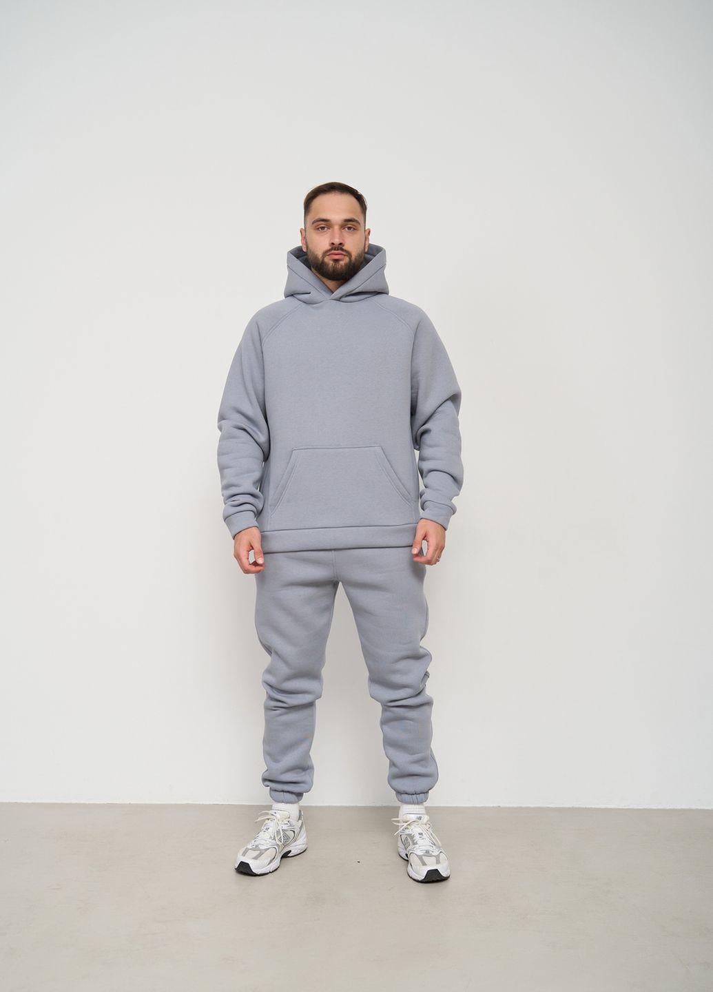 Спортивный костюм мужской UT на флисе XXL Металл (SKM04 металл XXL)