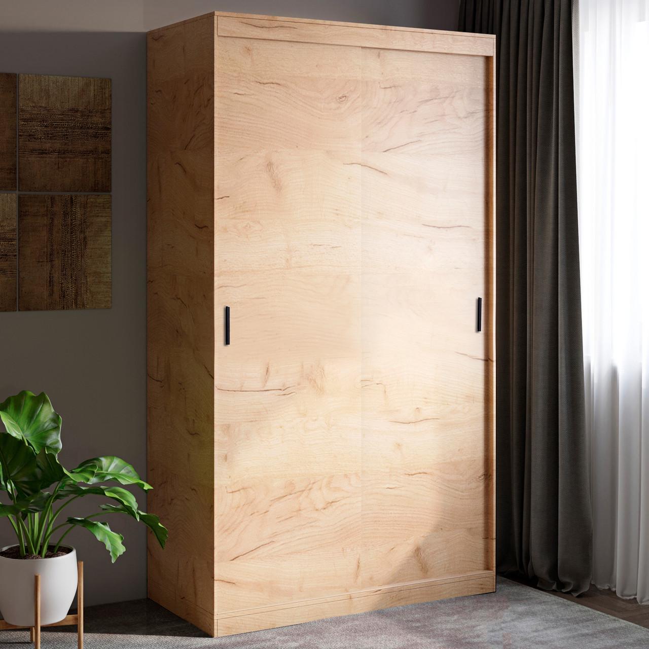 Шкаф-купе Эверест Соната 1200 двухдверный 120х60х217 см Дуб Крафт золотой (DTM-2668)