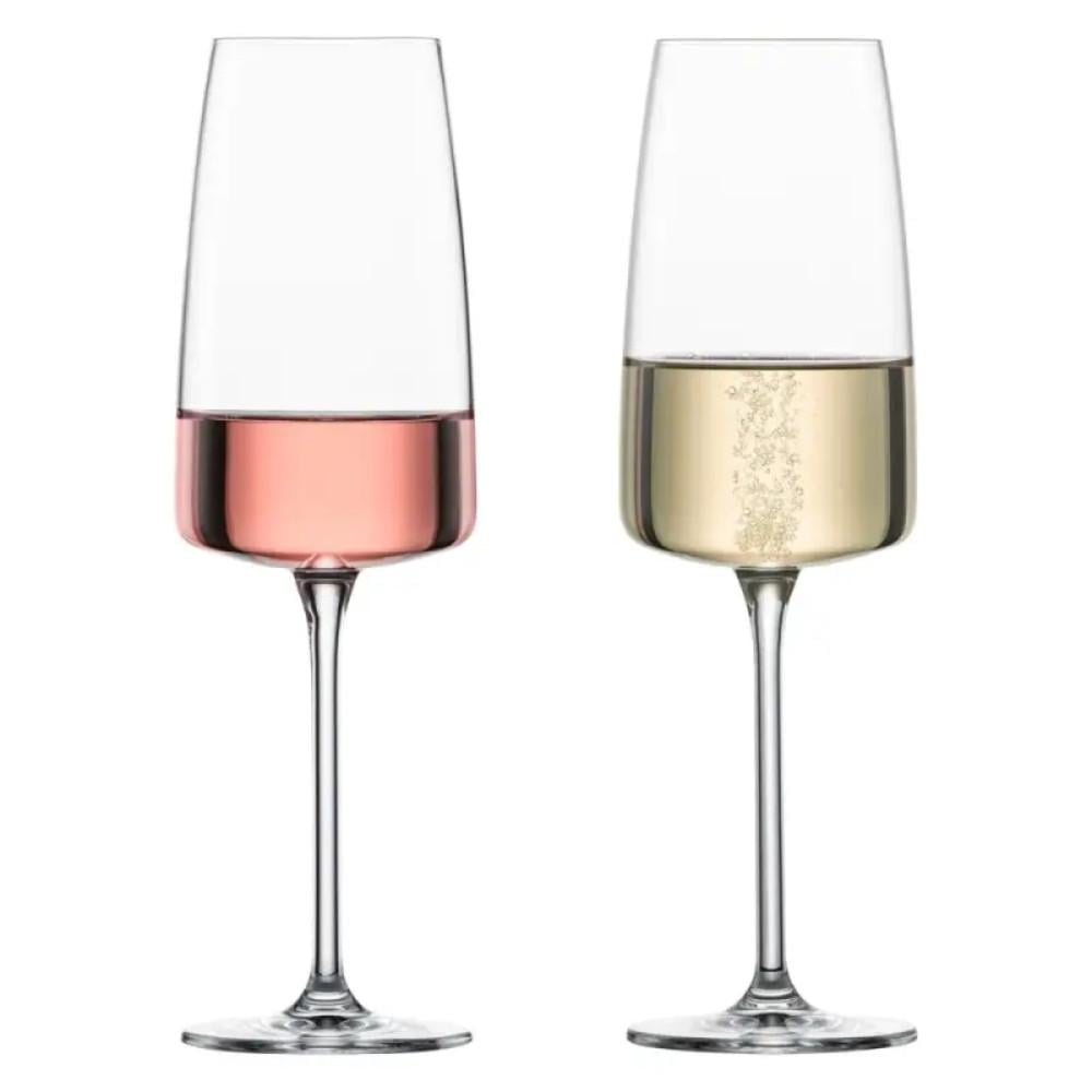 Набір келихів для шампанського 2 шт. Schott Zwiesel Sensa 388 мл (122430) - фото 2 Набір келихів для шампанського 2 шт. Schott Zwiesel Sensa 388 мл (122430) - фото 2