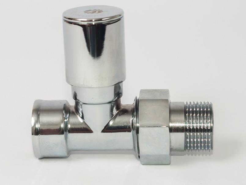 Кран радіаторний ASCO 1/2" прямий Хром (RS-AS-VFP-04) - фото 2 Кран радіаторний ASCO 1/2" прямий Хром (RS-AS-VFP-04) - фото 2