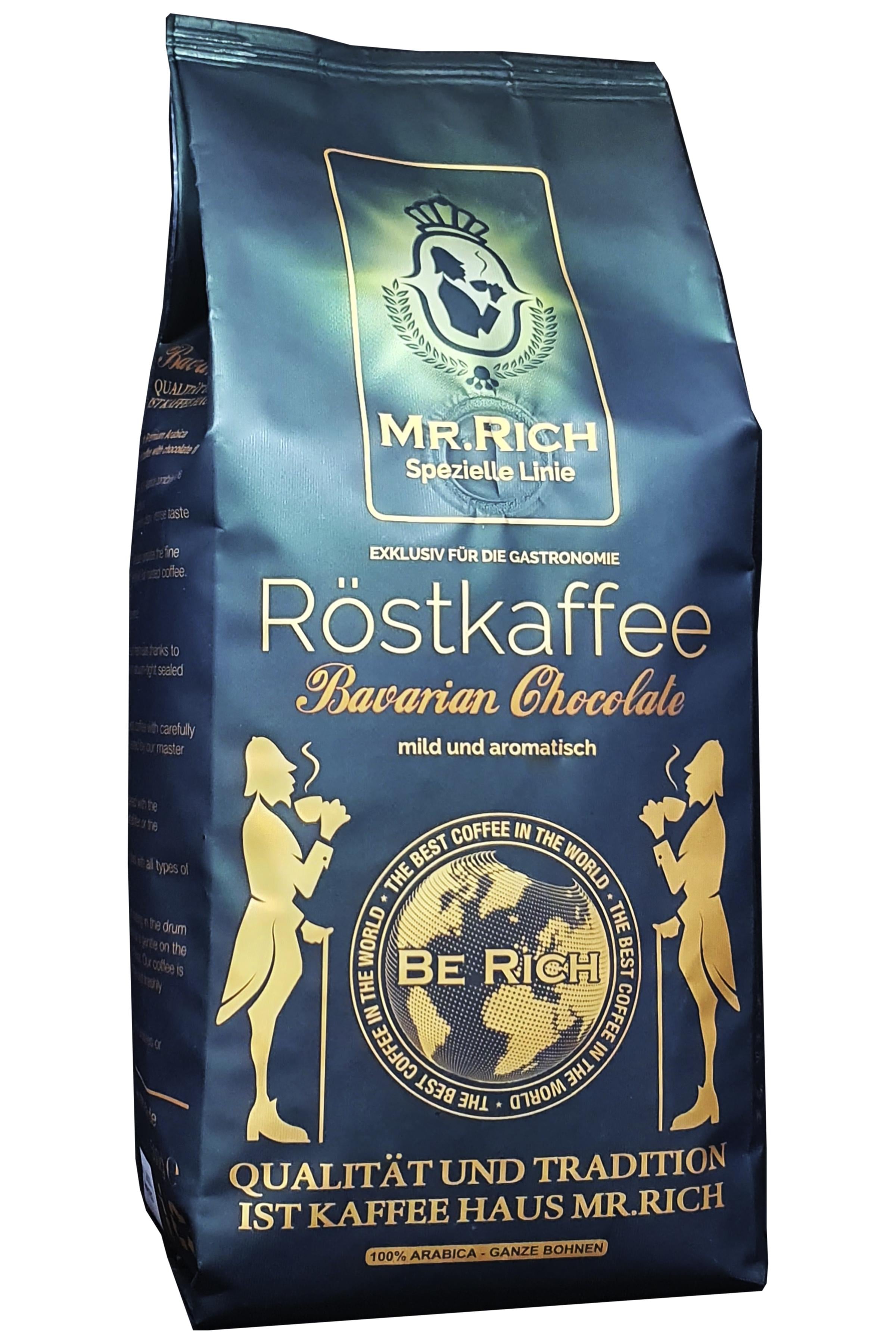 Кофе в зернах Mr.Rich El Bavarian CHocolate с ароматом баварского шоколада 500 г (53080)