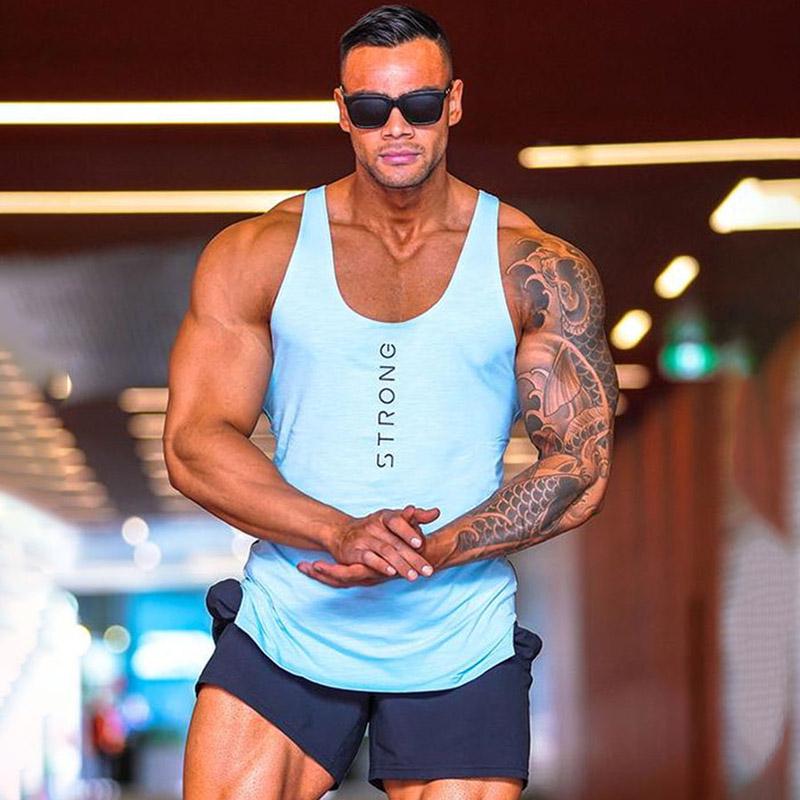 Майка мужская SLW XXL Голубой (6791) Майка мужская SLW XXL Голубой (6791)