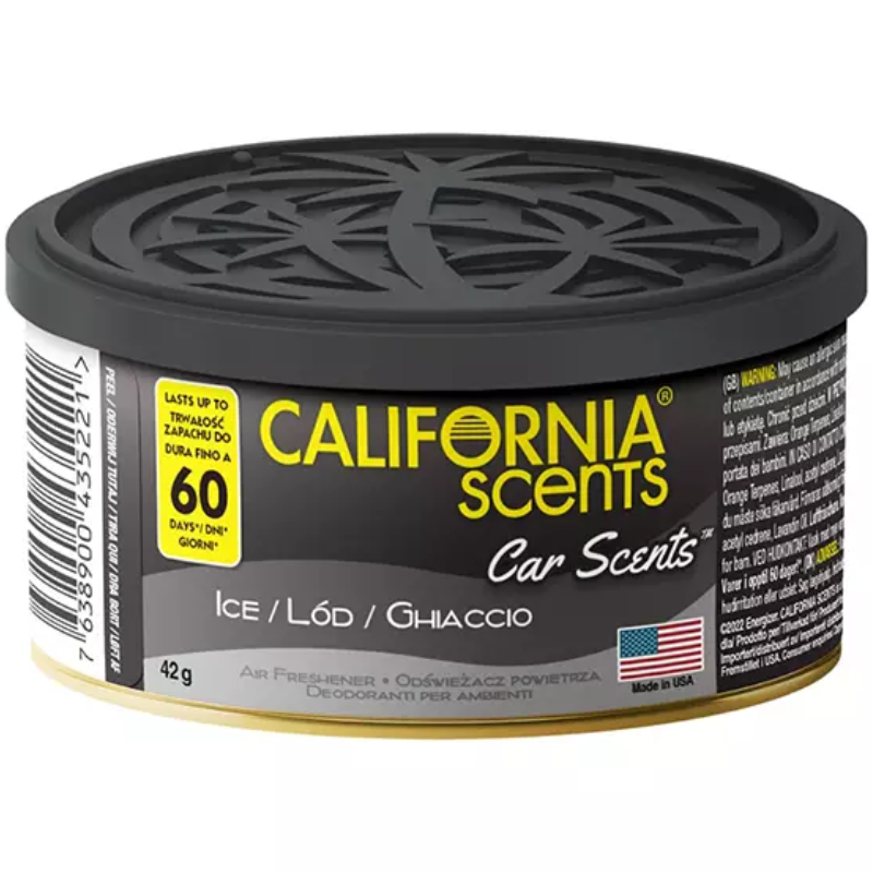 Ароматизатор автомобильный в баночке California Scents Ice