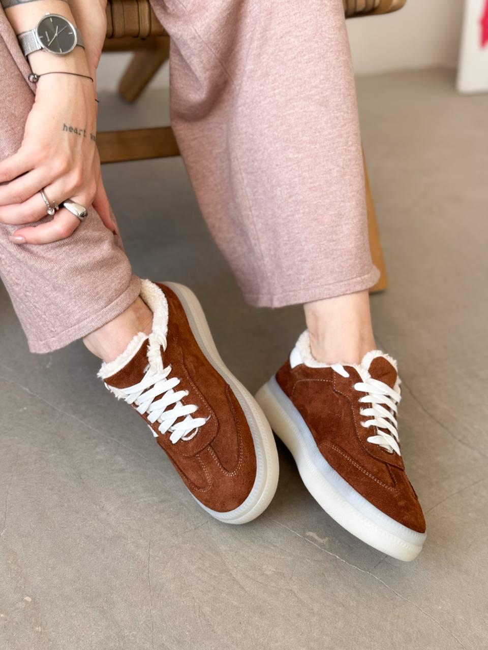 Кеди жіночі на хутрі Maya Shoes р. 36 Рудий (3021/1) - фото 13 Кеди жіночі на хутрі Maya Shoes р. 36 Рудий (3021/1) - фото 13