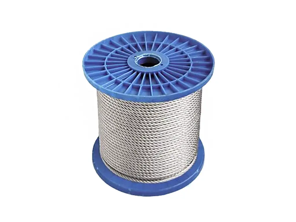 Трос стальной 1,2 мм х 100 м (30407) Трос стальной 1,2 мм х 100 м (30407)