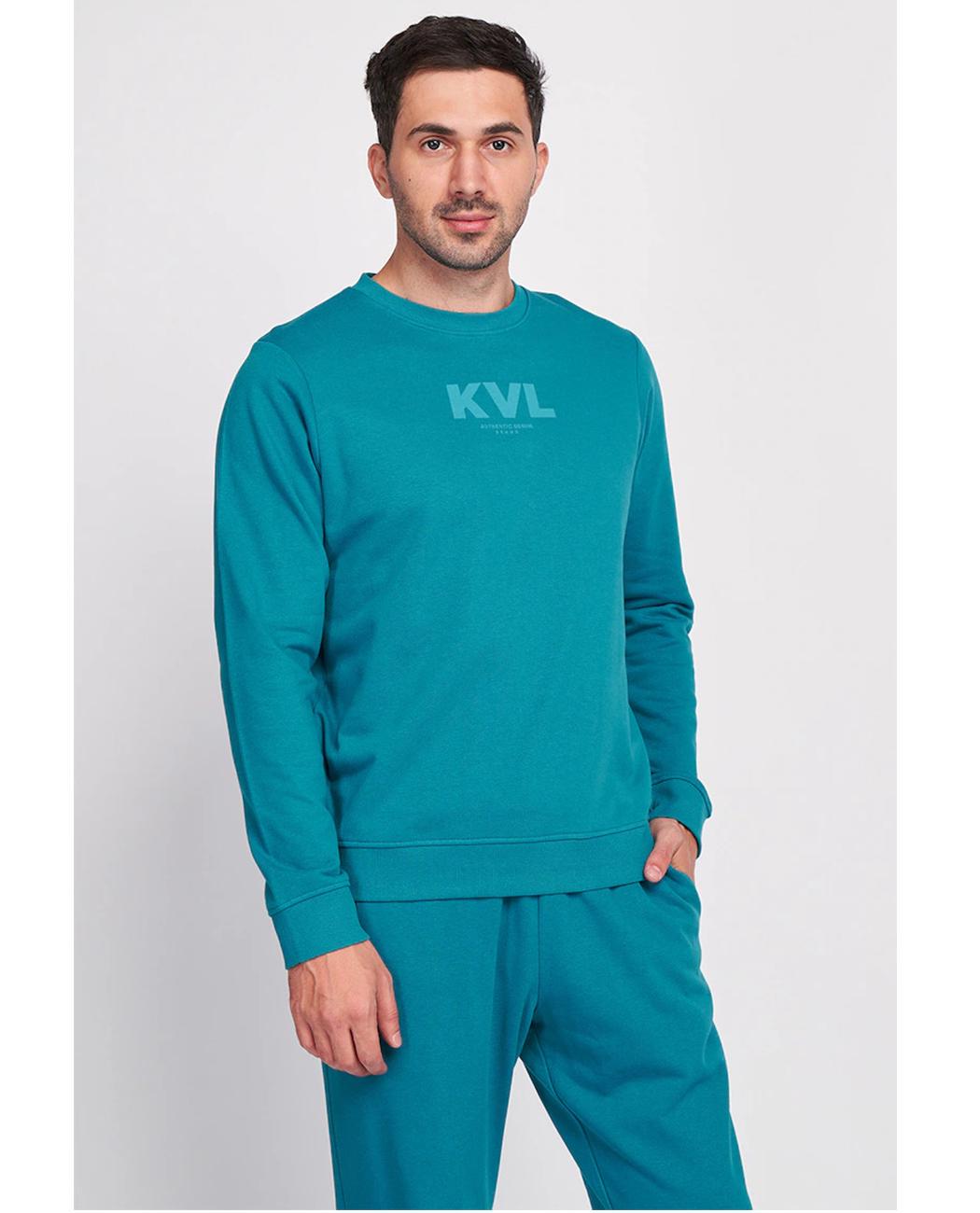 Толстовка чоловіча Kenvelo 10302258.Z99 XXL Бірюзовий (5942723013705) - фото 4 Толстовка чоловіча Kenvelo 10302258.Z99 XXL Бірюзовий (5942723013705) - фото 4