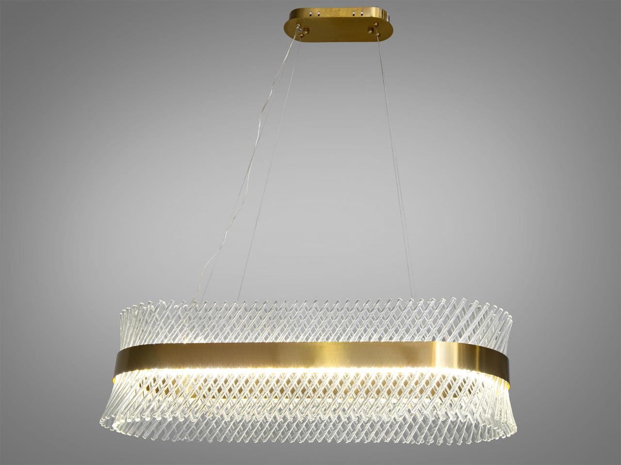 Люстра хрустальная LED 7002/800x300BR (2437600159)