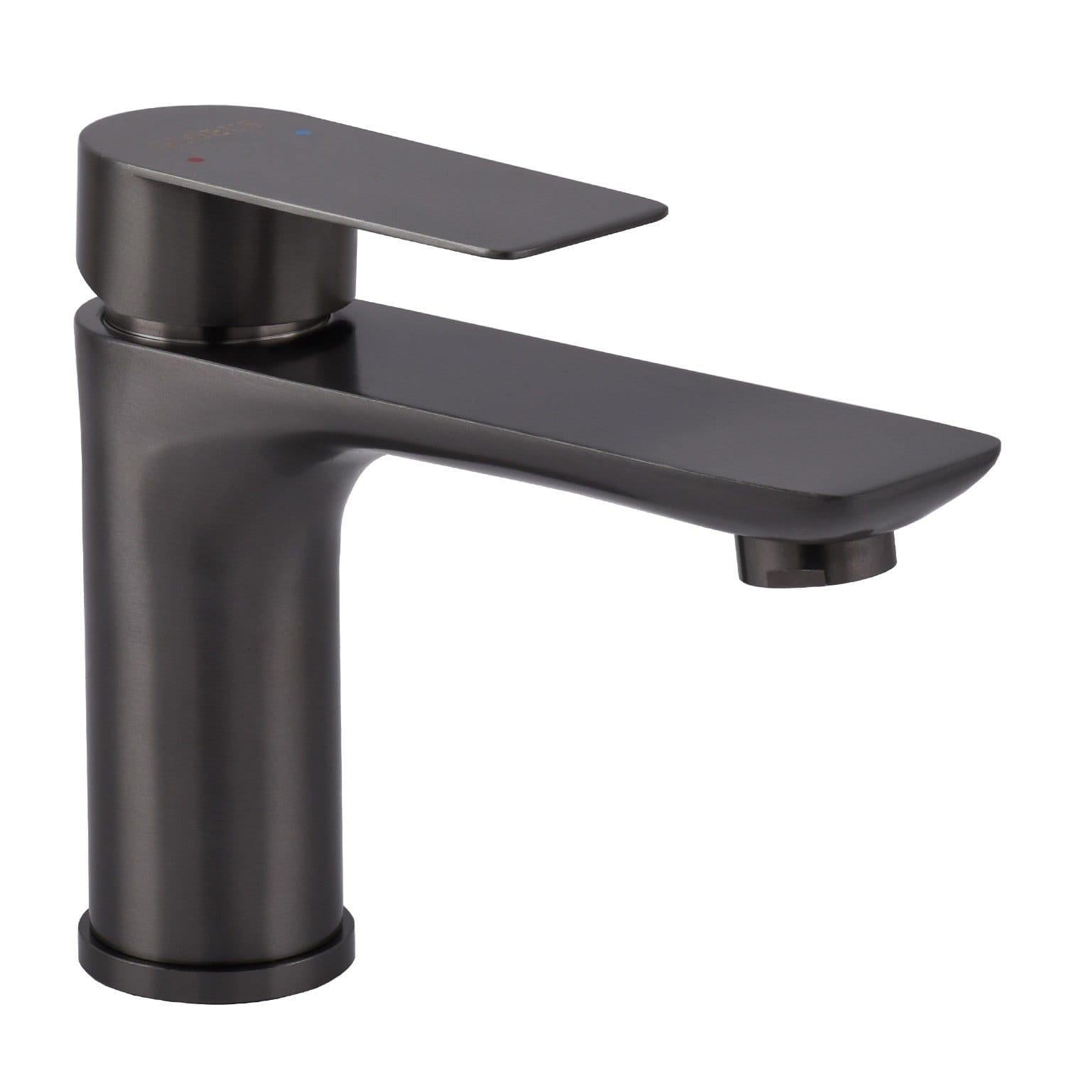 Смеситель для раковины Globus Lux Swiss SQW-101-GP однорычажный Графит (GSR-000031275) Смеситель для раковины Globus Lux Swiss SQW-101-GP однорычажный Графит (GSR-000031275)