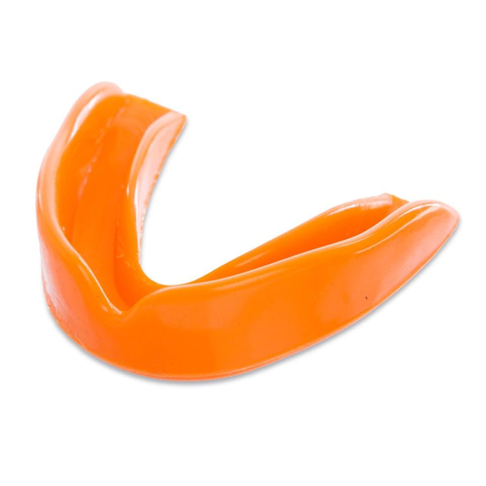 Капа для единоборств взрослая Profi в футляре Оранжевый