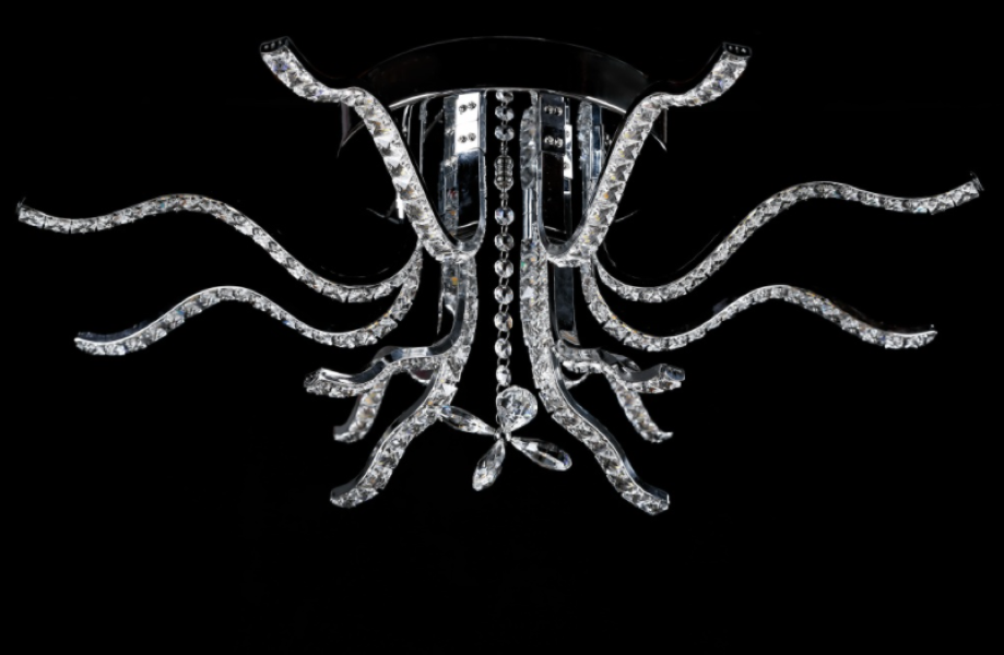 Светодиодная люстра L78393/8/4 LED CR Белый/Хром (AN000102) Светодиодная люстра L78393/8/4 LED CR Белый/Хром (AN000102)