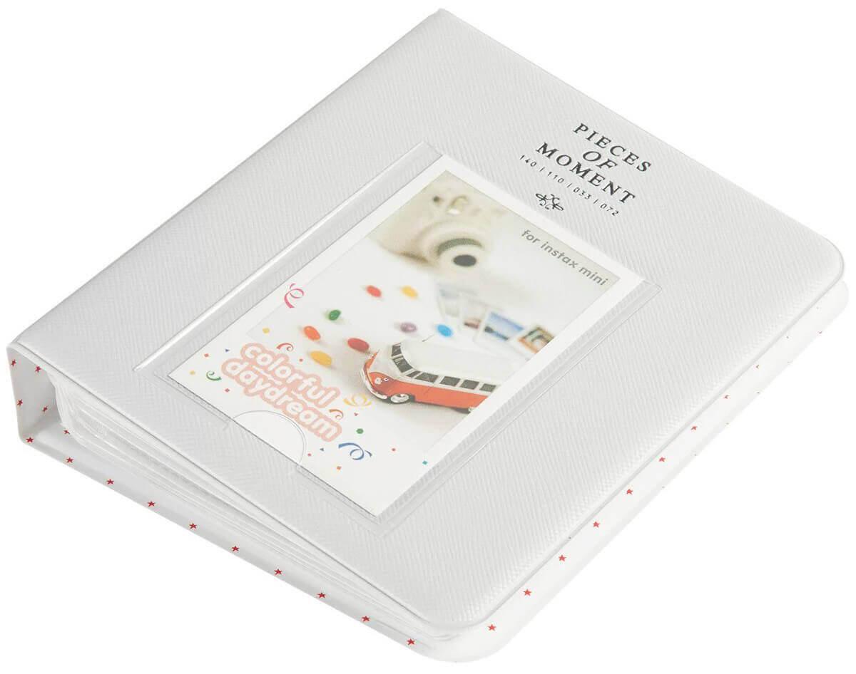Подарунковий набір Fujifilm Instax Mini 12 фотопапір 20 шт./чохол/фотоальбом 64 фото Білий - фото 6 Подарунковий набір Fujifilm Instax Mini 12 фотопапір 20 шт./чохол/фотоальбом 64 фото Білий - фото 6