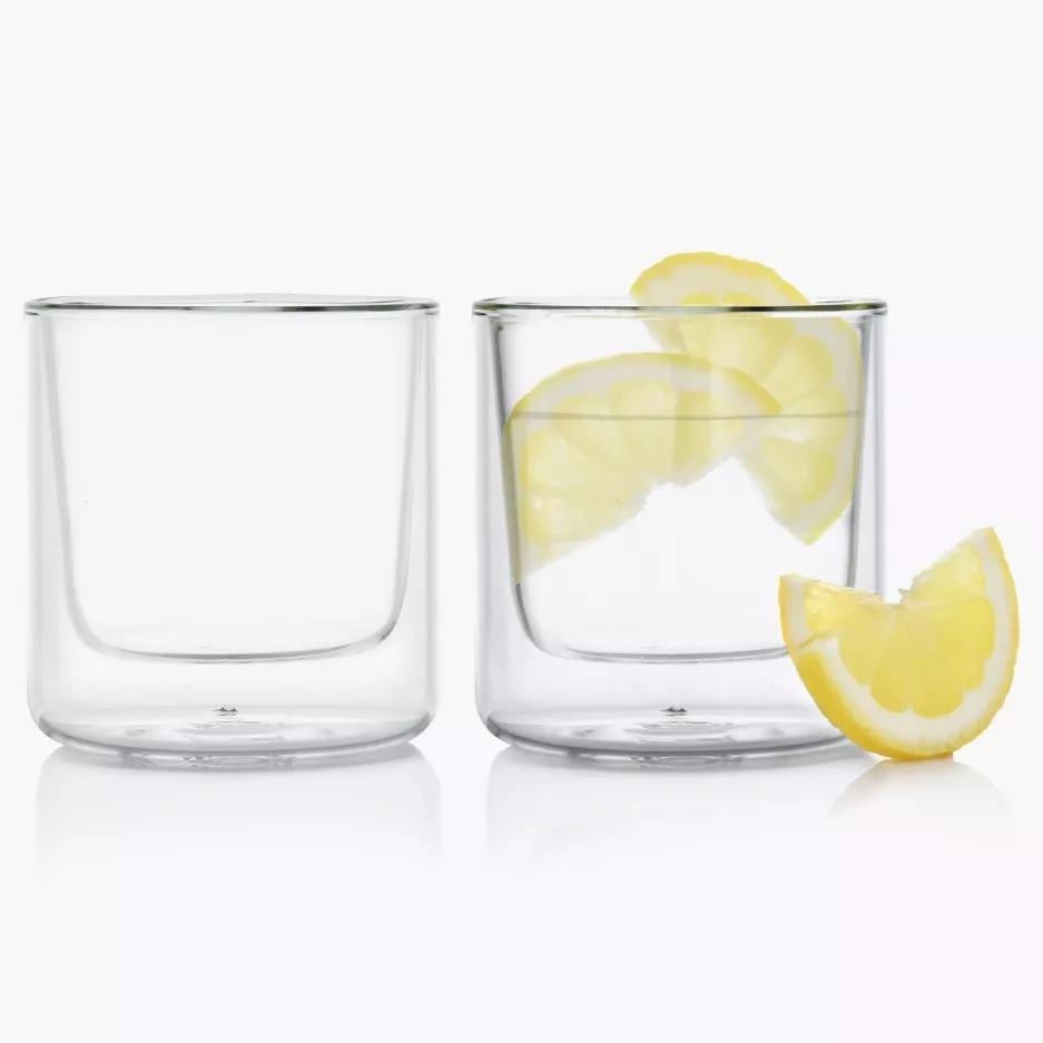 Набор стаканов с двойными стенками DUKA ELIN 250 мл 2 шт. Прозрачный (1219874) - фото 1 Набор стаканов с двойными стенками DUKA ELIN 250 мл 2 шт. Прозрачный (1219874) - фото 1