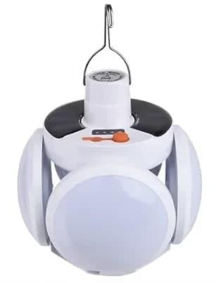 Лампа подвесная походная BL 2029 USB для кемпинга на аккумуляторе с солнечной батареей