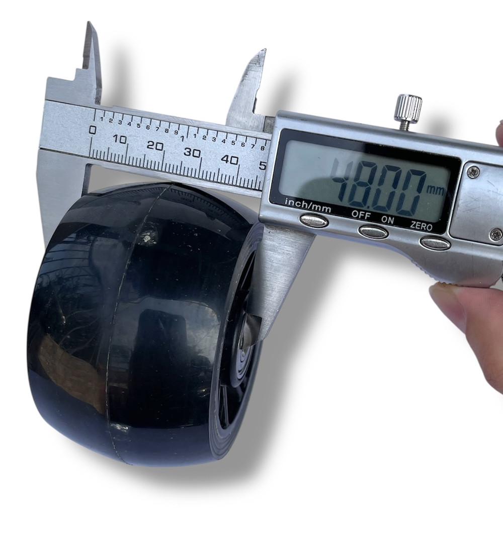 Колесо дитячого самоката широке зі світлом 78х48 мм - фото 2 Колесо дитячого самоката широке зі світлом 78х48 мм - фото 2