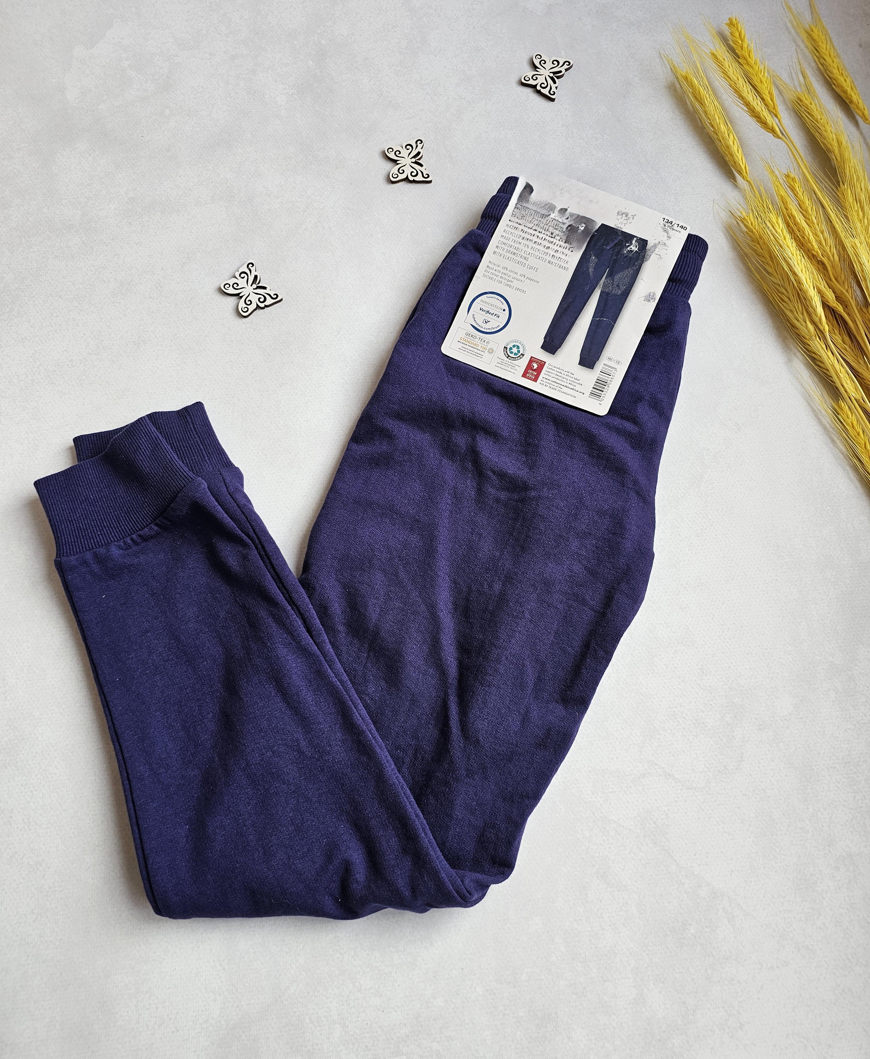 Штаны-джогеры детские Pepperts спортивные двунитка без утепления 158-164 см (20221708)